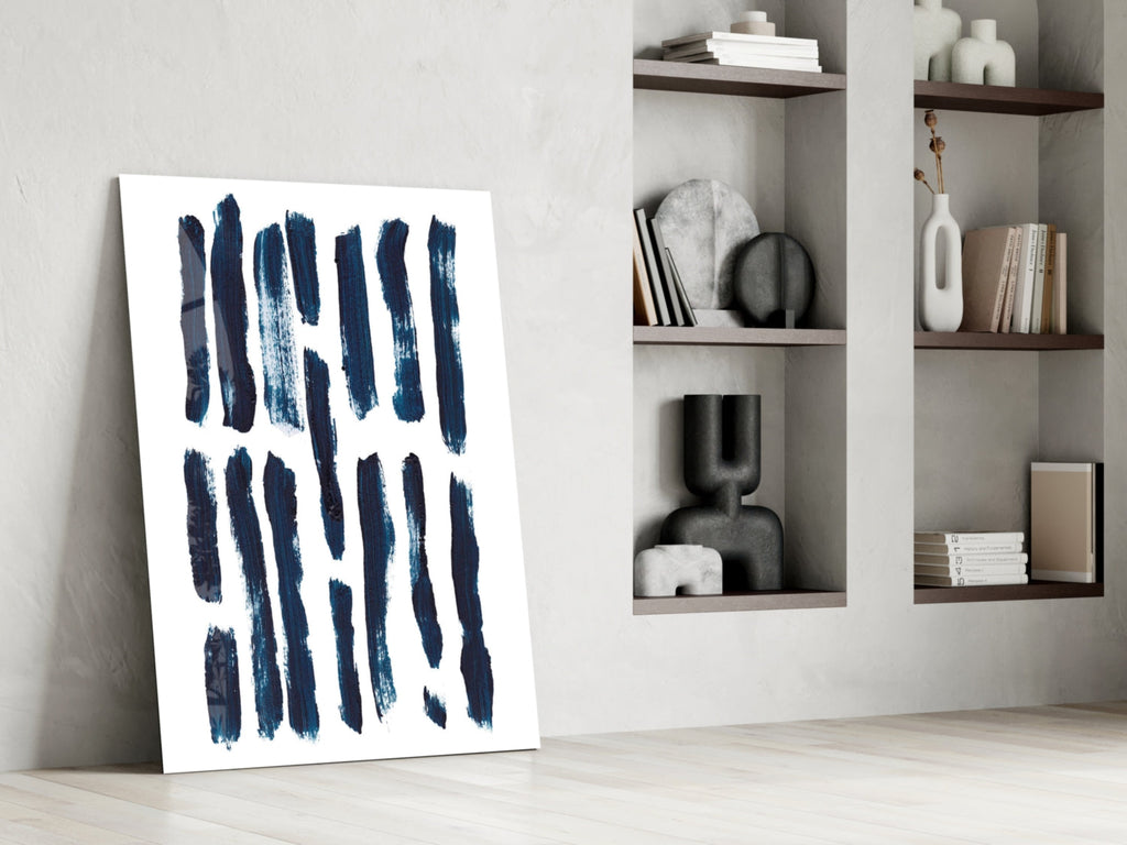 Lines Glass Wall Art
