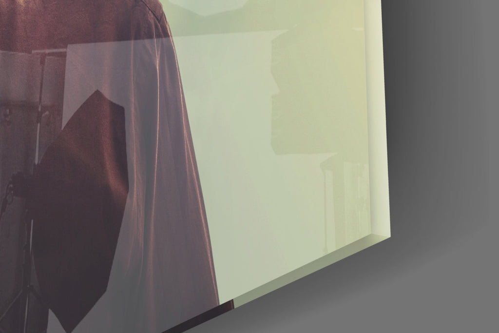 Cloud Man Glass Wall Art