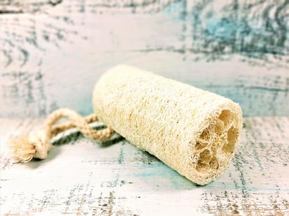 Organic 4 In Loofah Exfoliating Sponge Vegan Biodegradable