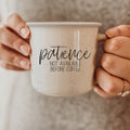 Patience Not Available Before Coffee Mug 14.5oz Ceramic Funny Morning Gift
