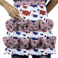 12 Pockets Egg Apron Veggie Fruits Collecting Gathering Holding for Chicken Duck Goose Eggs