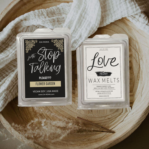 London Peony Romantic Powdery Floral Candle Scent, White or Black Label