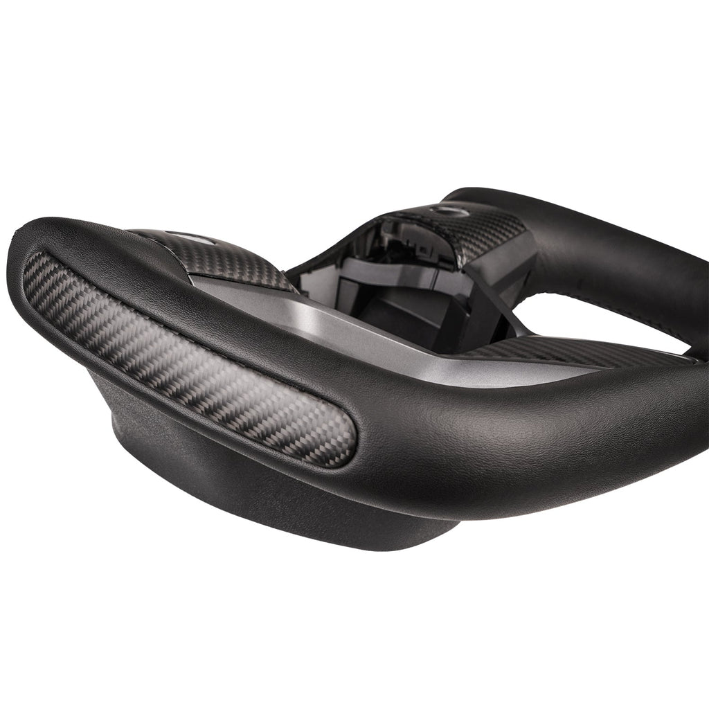 TESERY Yoke Carbon Fiber Steering Wheel for Tesla Model 3 / Y【Style 34】