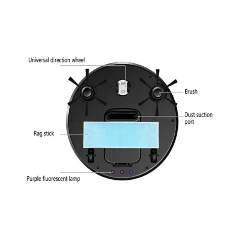 NNEOBA Ultra-Thin Robot Vacuum Cleaner