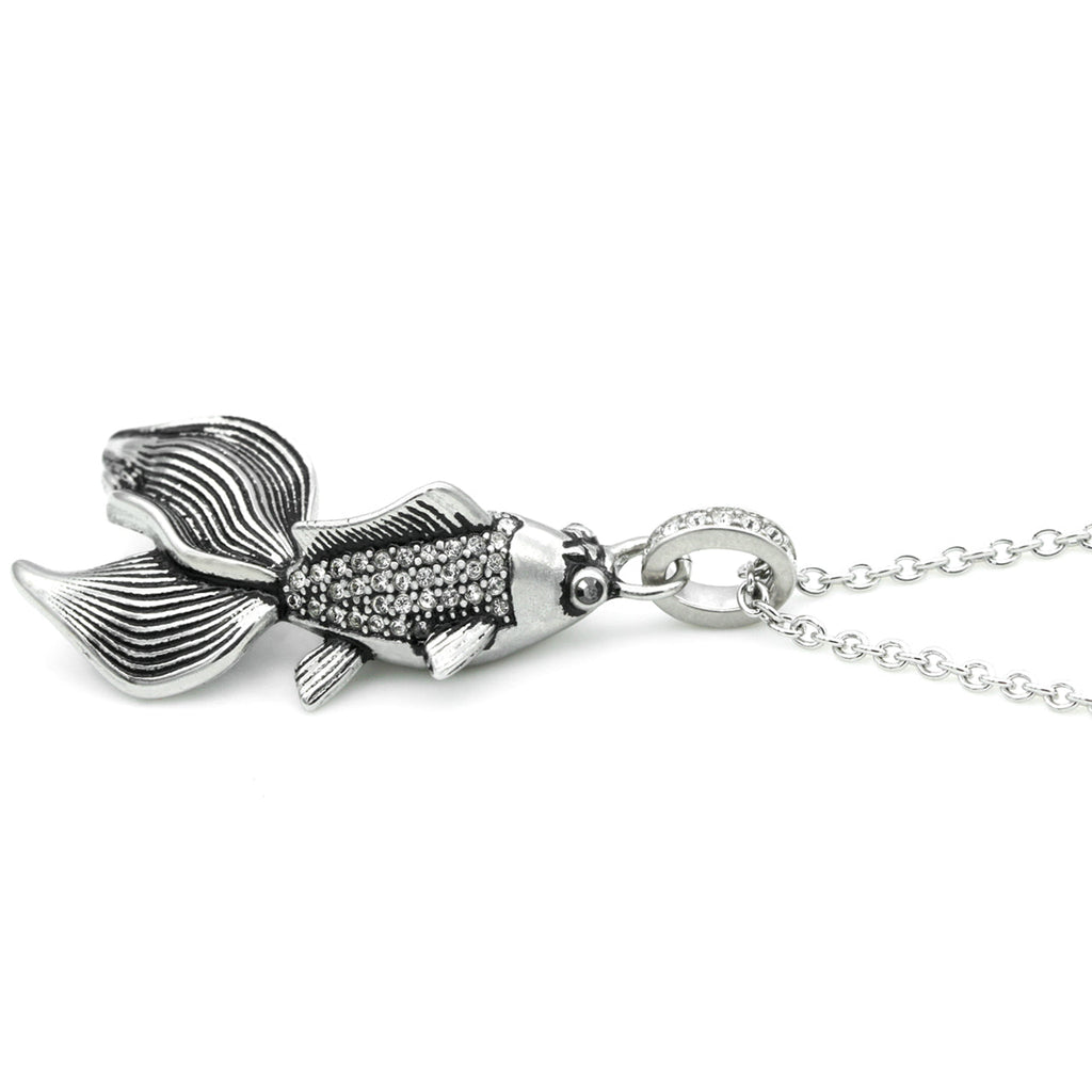 Skull Crossbones Necklace Gothic Pirate Pendant Chain