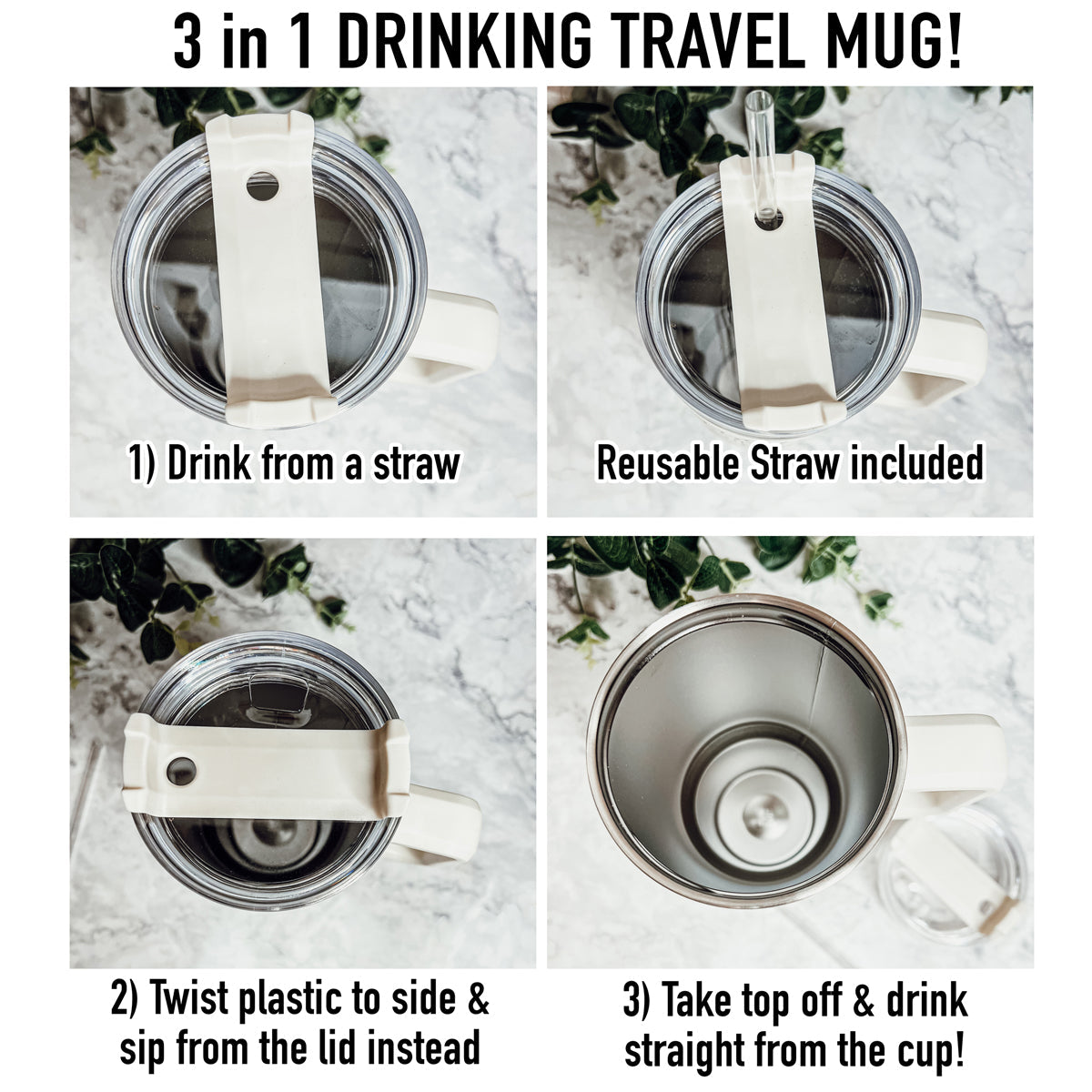 Hot Mess 40oz Tumbler With Lid And Straw - Insulated Travel Cup
