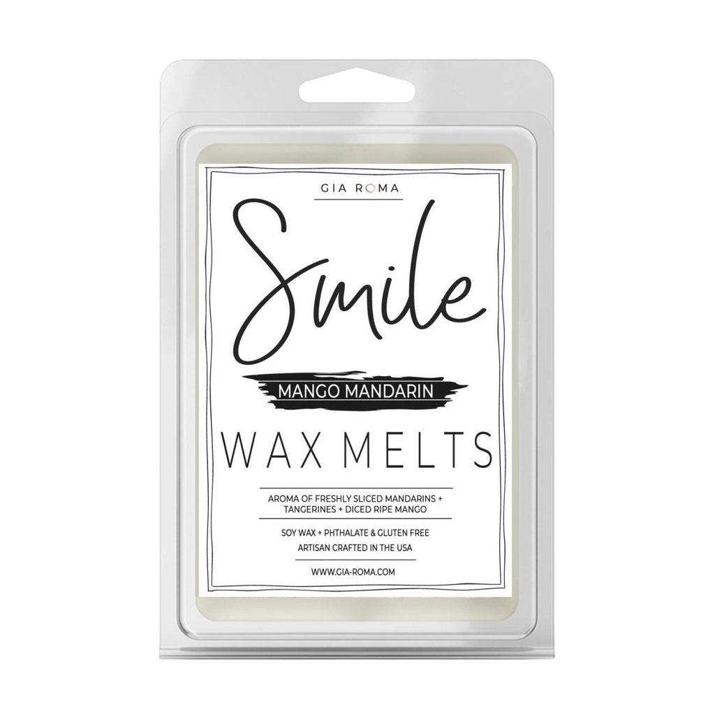 Mango Mandarin Scented Wax Melts Pack Refreshing Mandarin Tangerine Mango Aroma Long Lasting Home Fragrance