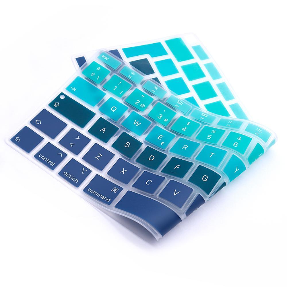 Spanish Laptop color silicone Keyboard Cover For Macbook Air 13 A2179  Protective film keyboard case For Apple Air13 2020  New