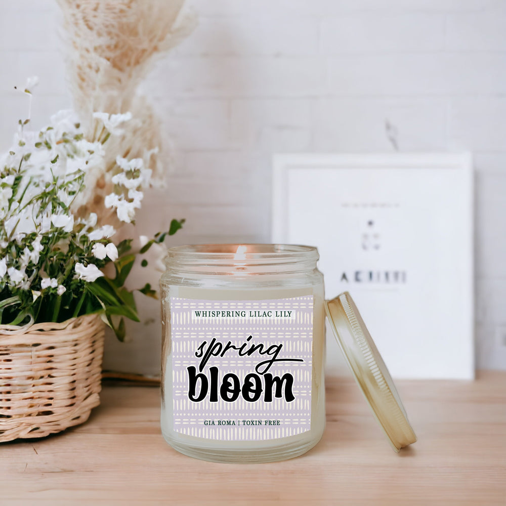 Lilac Lily Spring Perfume Spray - Floral Garden Scent, Delicate Bloom Fragrance