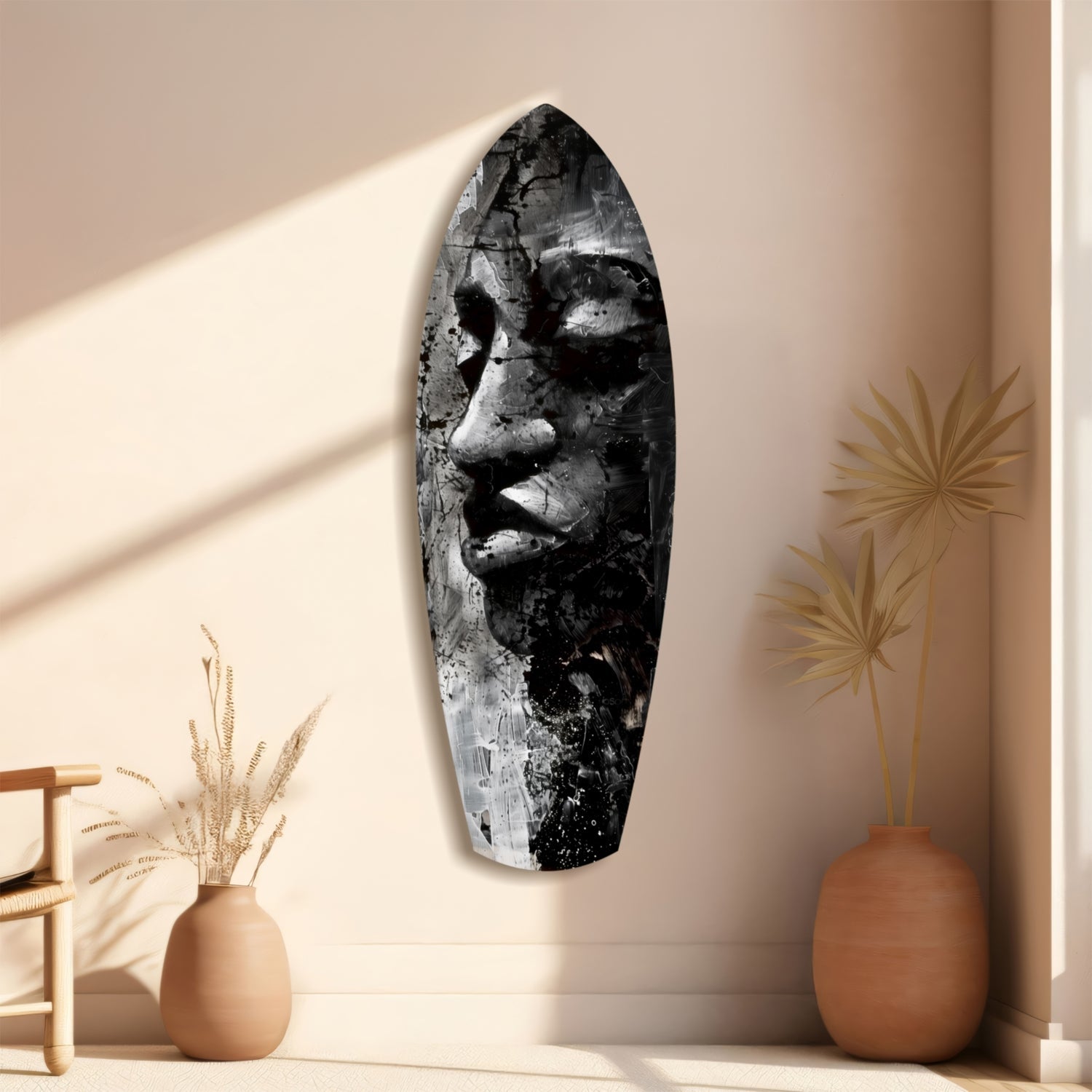 Woman Glass Wall Art