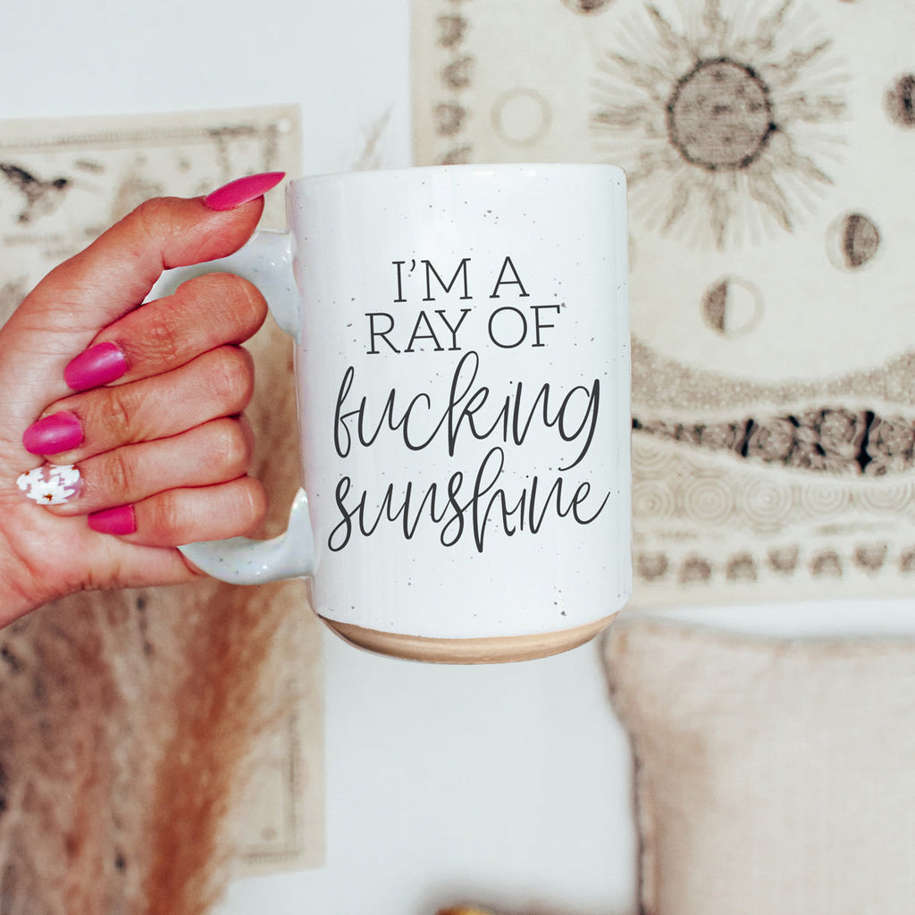 16oz Inspirational Ceramic Coffee Mug Motivational Morning Prayer Mug Sunrise Determination