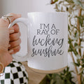 16oz Inspirational Ceramic Coffee Mug Motivational Morning Prayer Mug Sunrise Determination