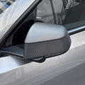 Carbon Fiber Mirror Covers for Model 3 / Y | Juniper Style | 3 Finishes | 3M Adhesive