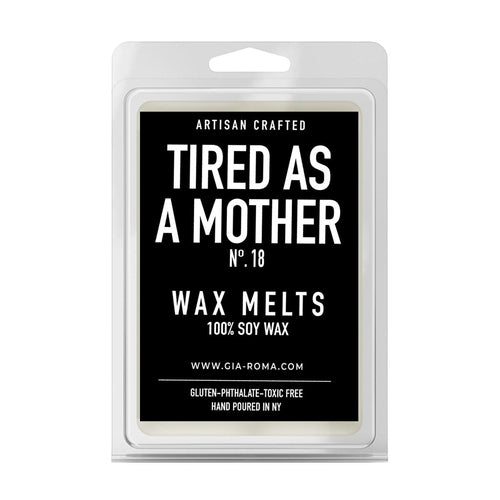 Lemon Lavender Focus Candle No 18 Tired As A Mother Scented Soy Candle White Or Black Label