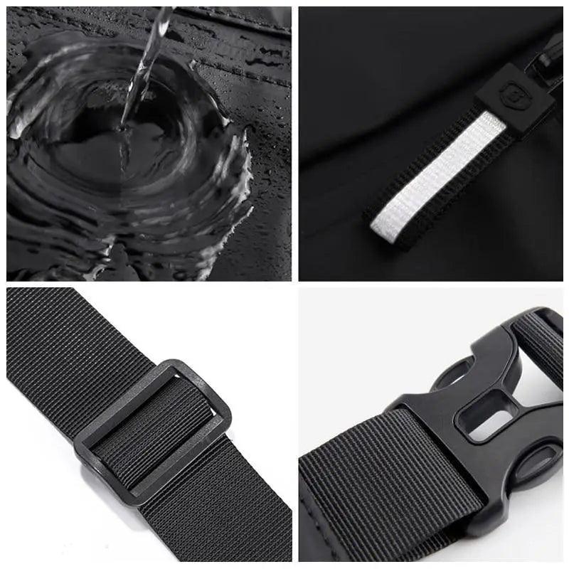 Trendy Premium Waterproof Lightweight Fanny Pack For Sport Gym Workout Travel Work Classic Large Capacity Unisex Belt Bags Hip Waist Packs