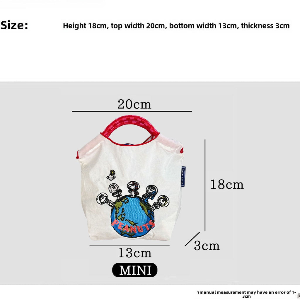 Leisure bag women's summer light cloth bag, large capacity shoulder tote bag, class commuter shoulder bag
