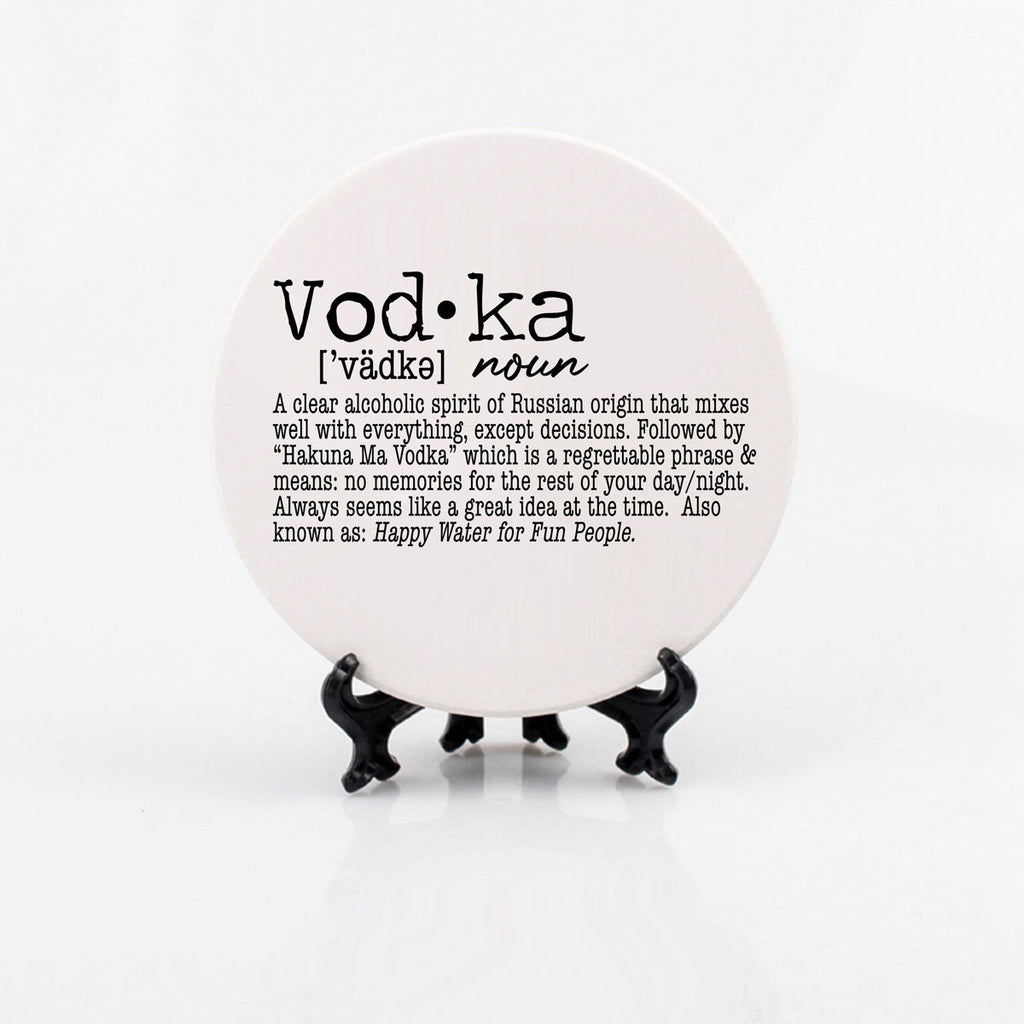 Funny Drink Definition Coasters Set Dictionary Quote Coasters For Bar And Countertop Decor