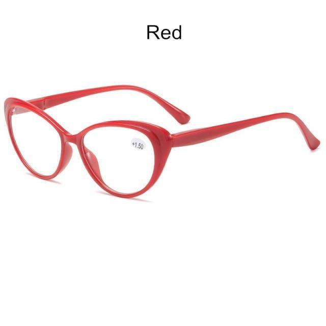 Women Cat Eye Reading Glasses Elegant Design For Ladies/Women New Vintage Glasses Transparent  Sunglasses Decent Design For Women Unisex Computer Glasses