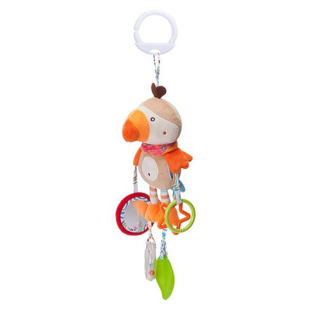 Wooden Hot Air Balloon Wind Chime Hanging Toys Baby Bed Bell Kids Room Decoration Wall Hanging Ornaments Nursery Decor Photo Props  For Kids Wind Chimes Decorations