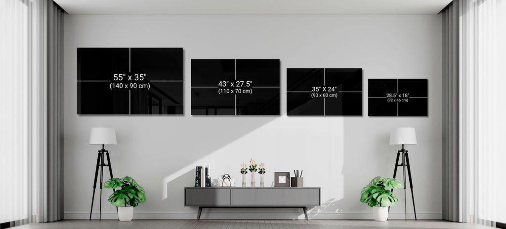 Beauty Glass Wall Art || Designer Collection