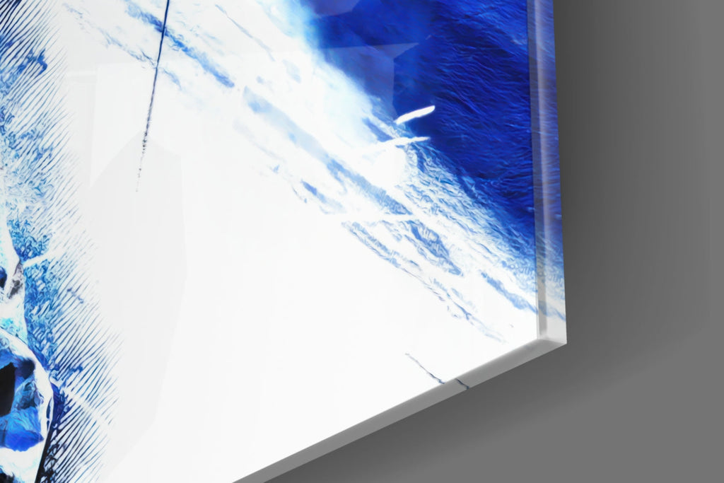 Nipsey Hussle Glass Wall Art