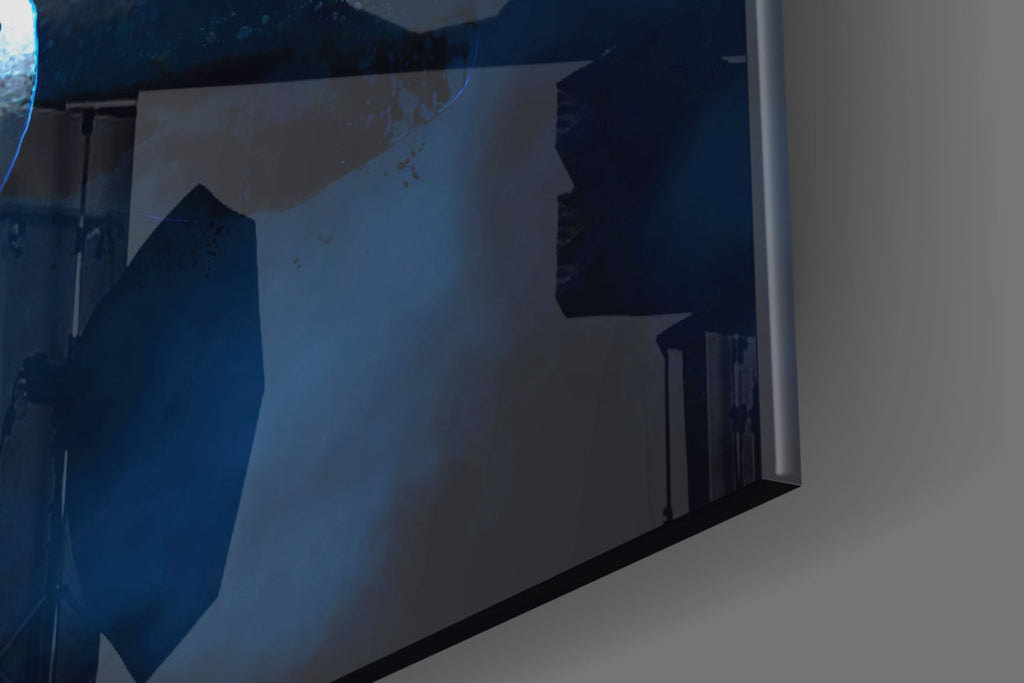 Cam Newton Glass Wall Art