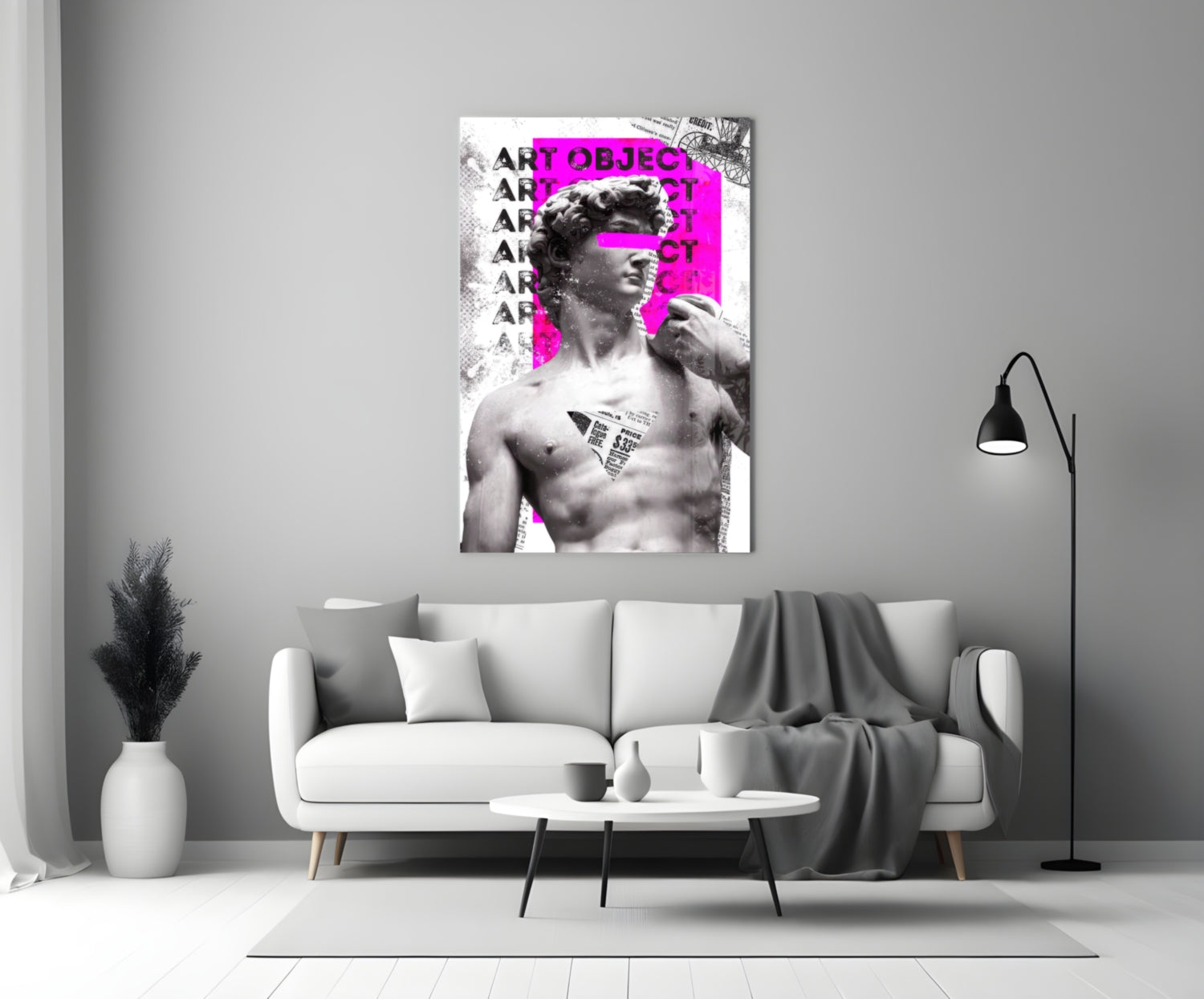Art Object Glass Wall Art