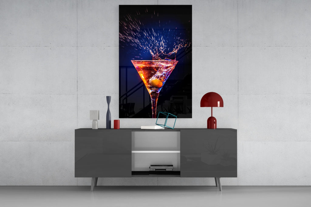 Coctail Glass Wall Art