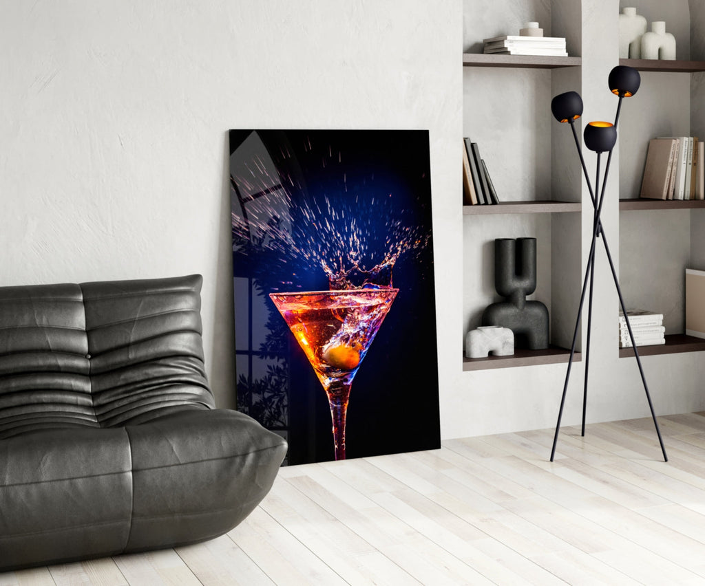 Coctail Glass Wall Art