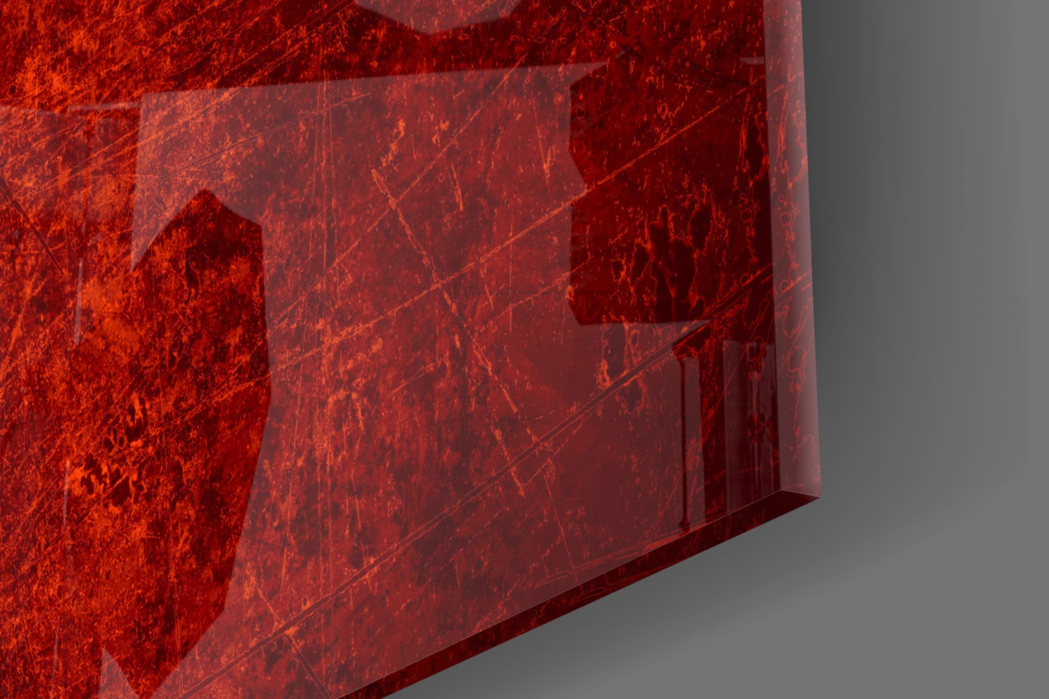 Flag of Denmark Glass Wall Art