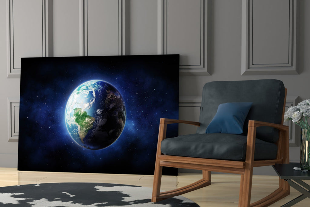 Earth Glass Wall Art