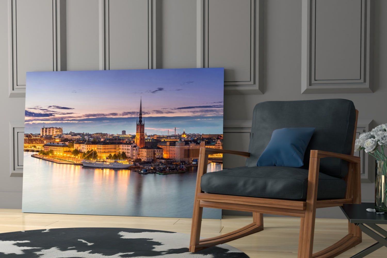Stockholm Glass Wall Art