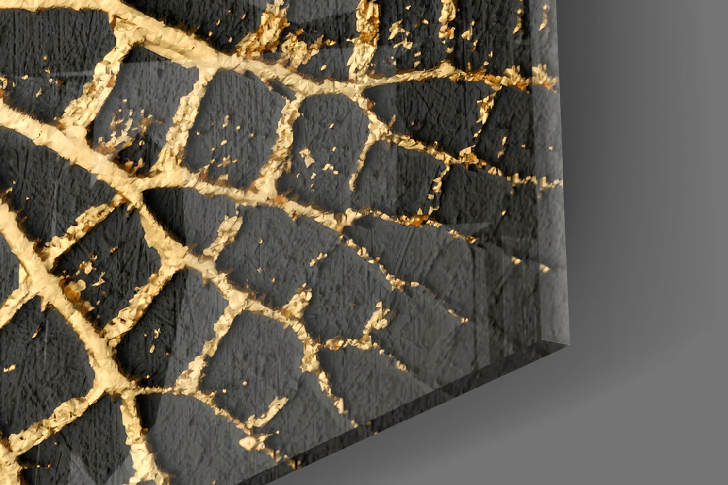 Abstract Art Glass Wall Art