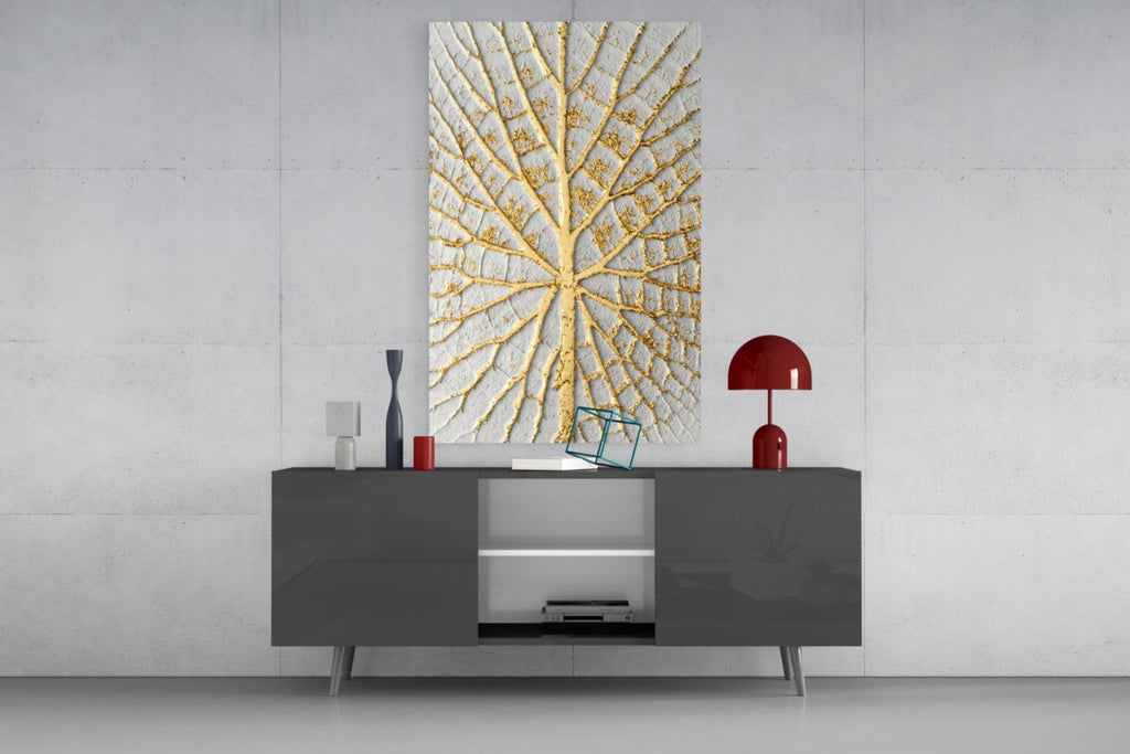Abstract Art Glass Wall Art
