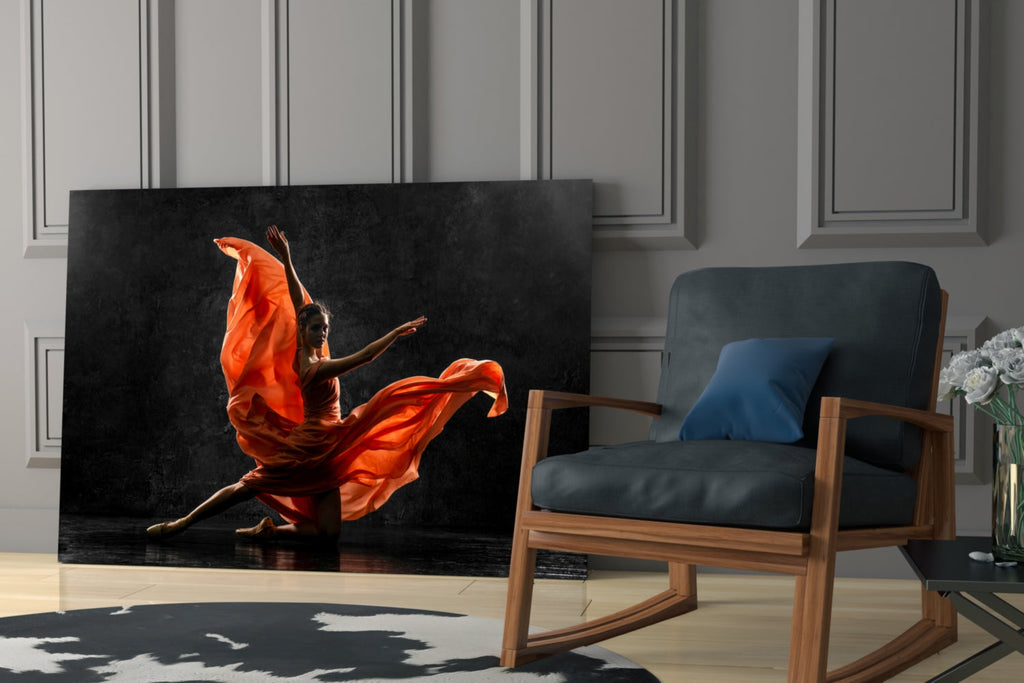 Ballet Glass Wall Art
