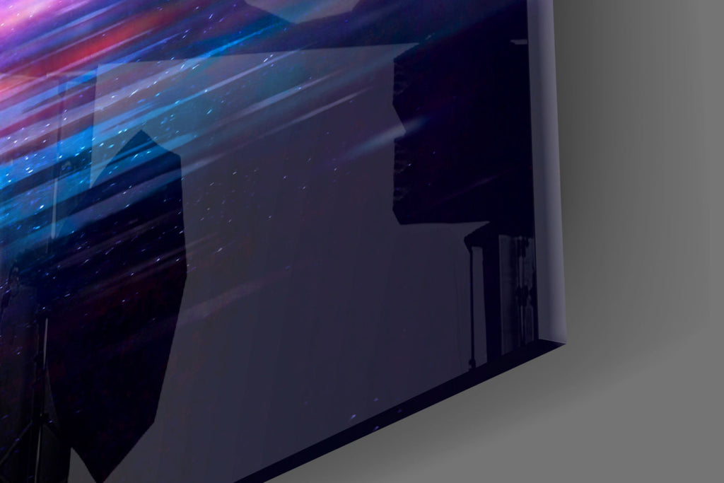Abstract Art Glass Wall Art