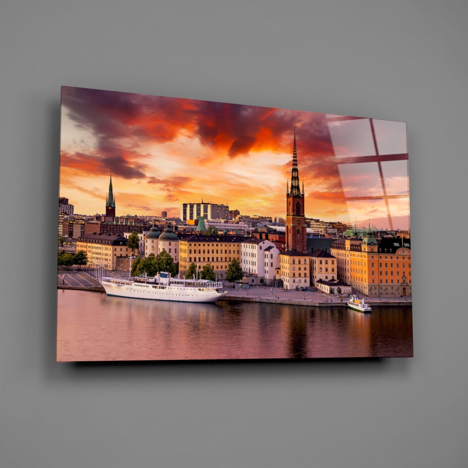 Stockholm Glass Wall Art