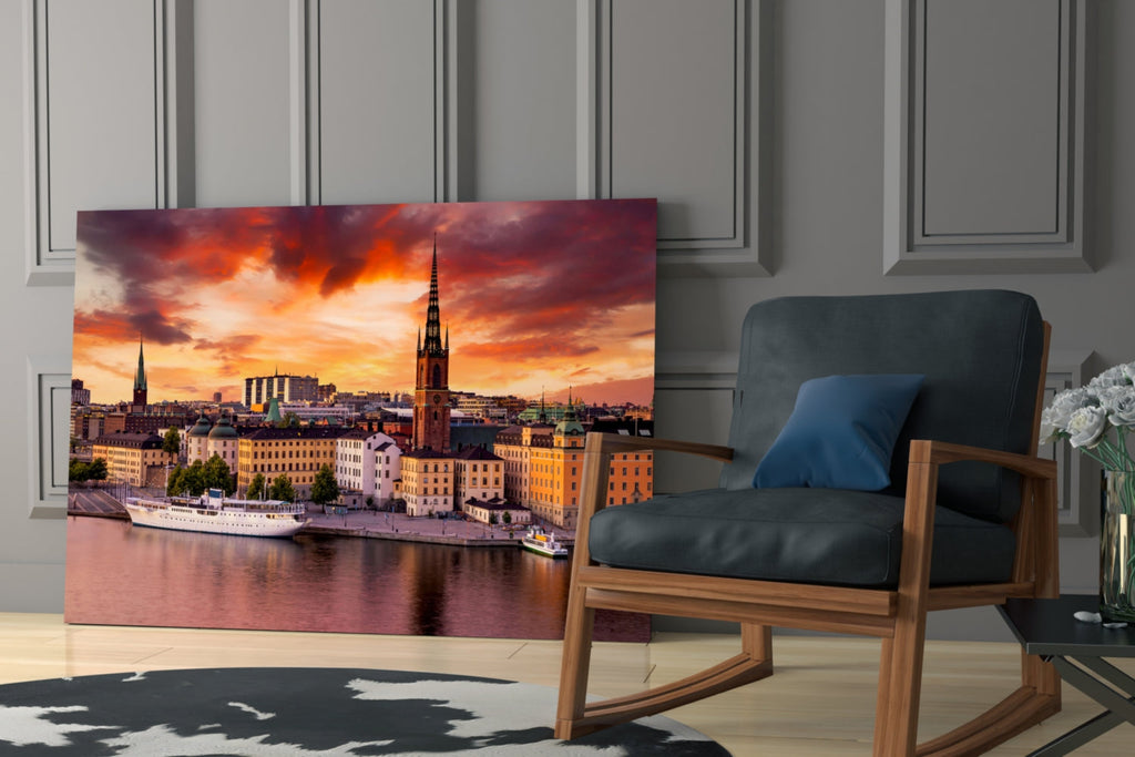 Stockholm Glass Wall Art