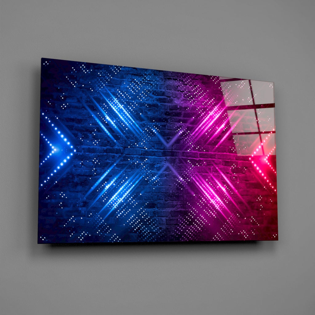 Abstract Art Glass Wall Art
