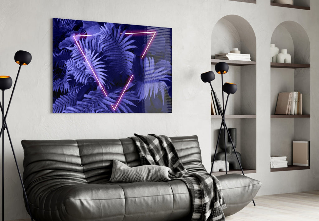 Abstract Art Glass Wall Art