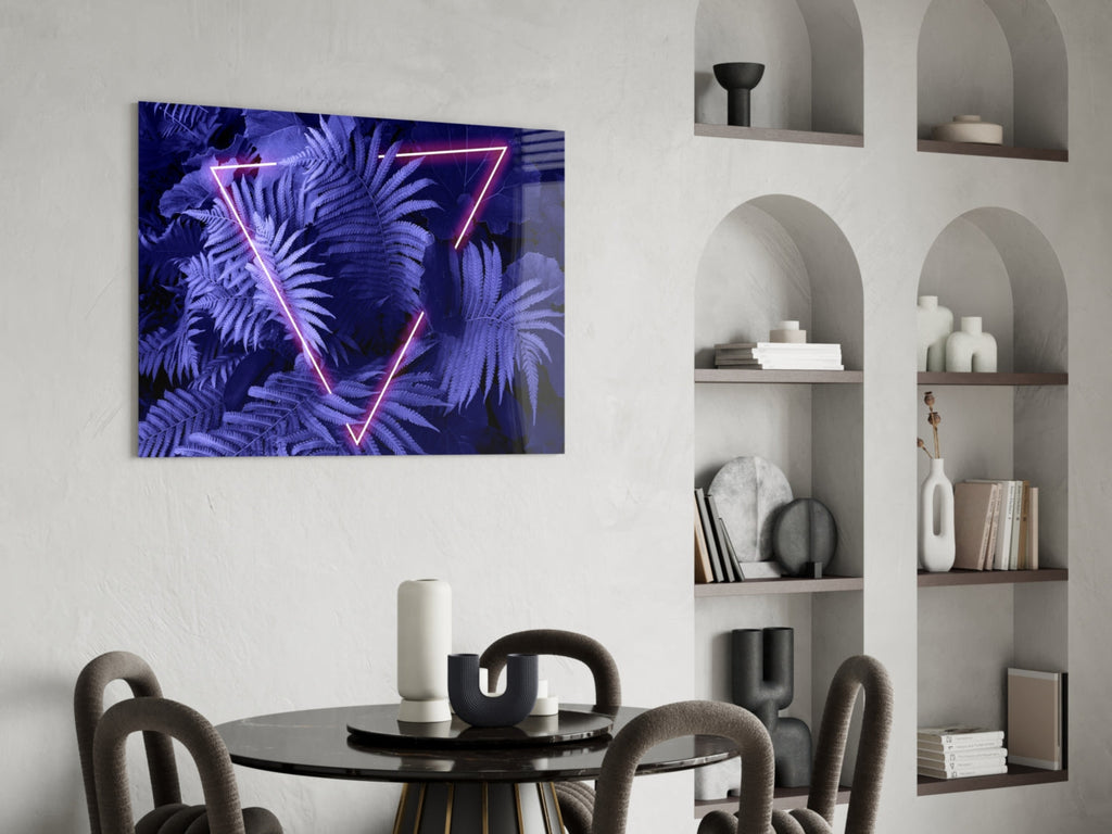 Abstract Art Glass Wall Art