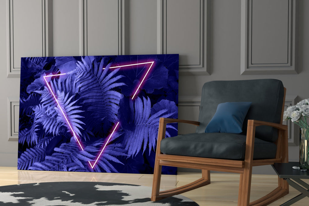 Abstract Art Glass Wall Art