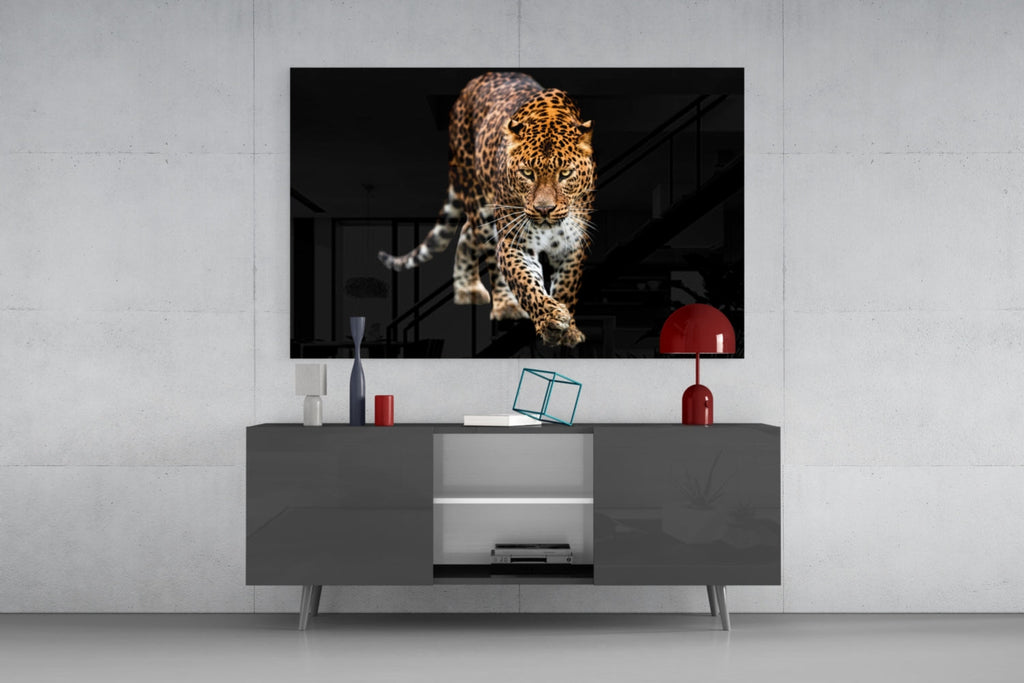 Tiger Glass Wall Art