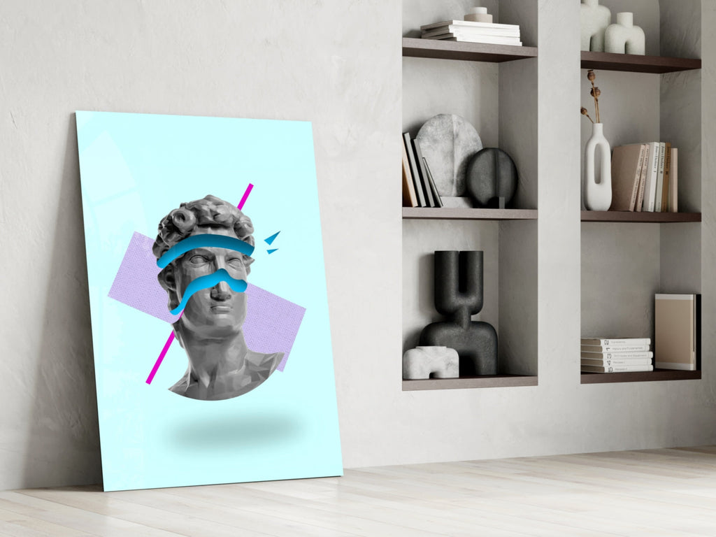 Abstract Art Glass Wall Art