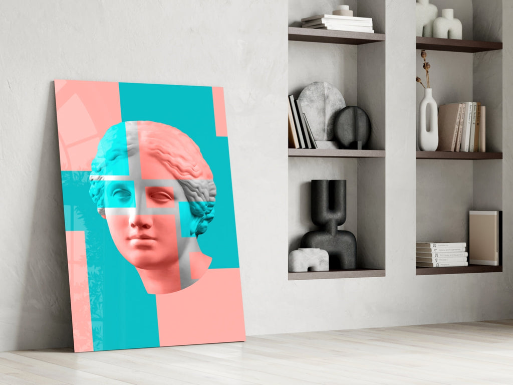 Abstract Art Glass Wall Art