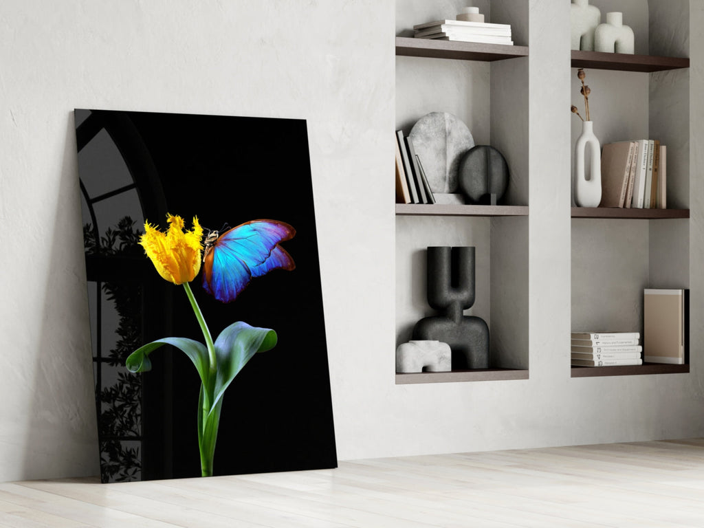 Abstract Art Glass Wall Art