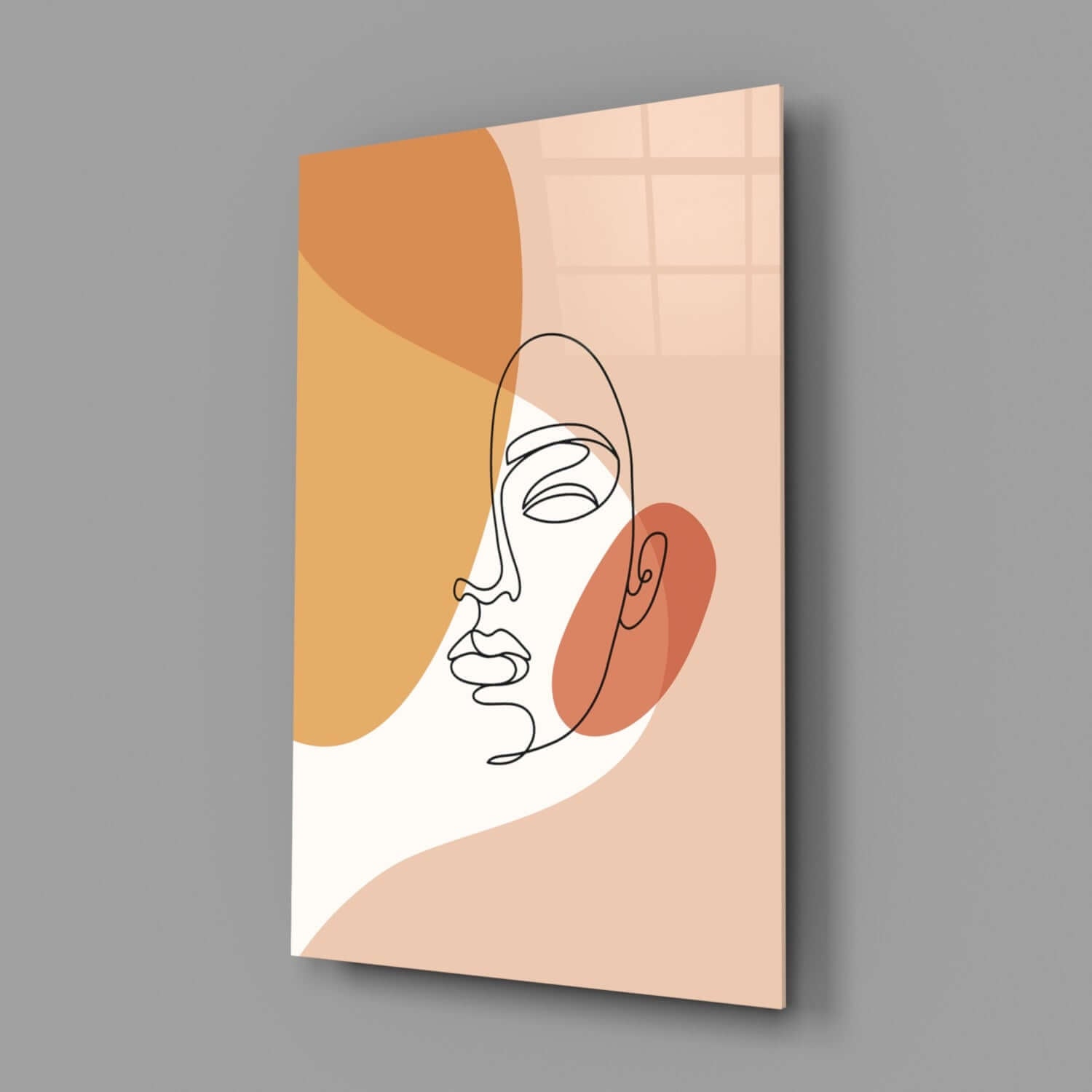 Woman's Art Glass Wall Art